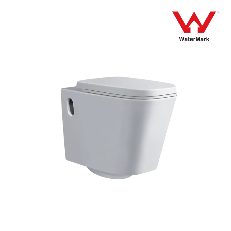 Australia Back-To-Wall Wall Hung Concealed Toilet Square Design