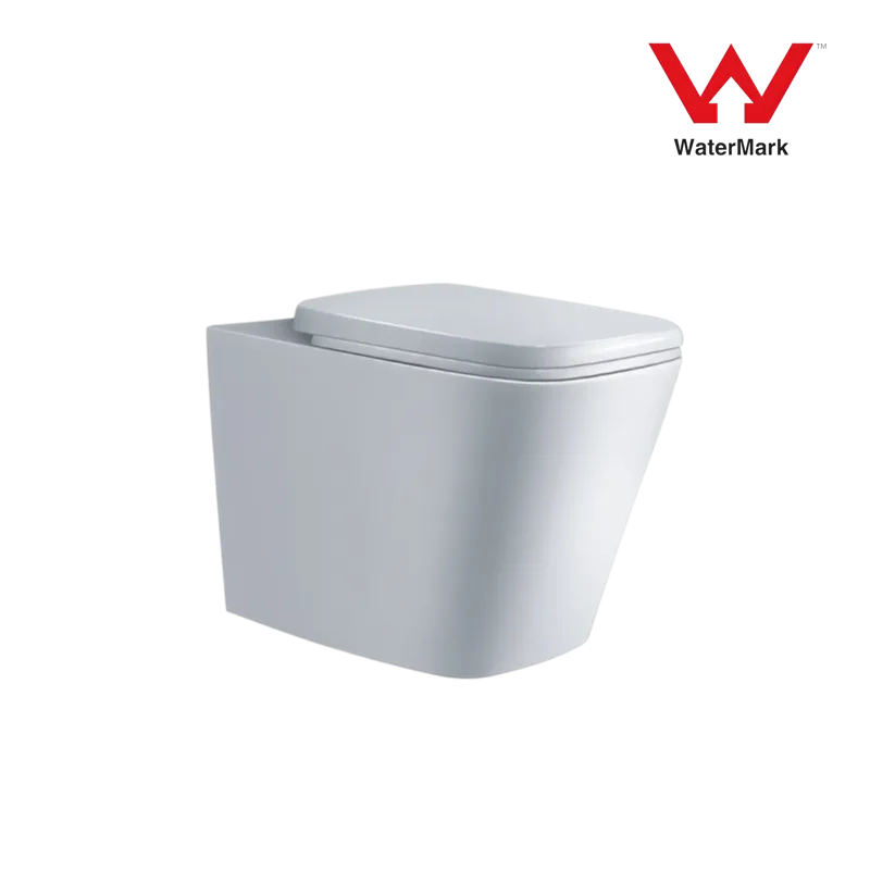 Australia Back-To-Wall Floor Faced Conck-ealed Toilet Square Design