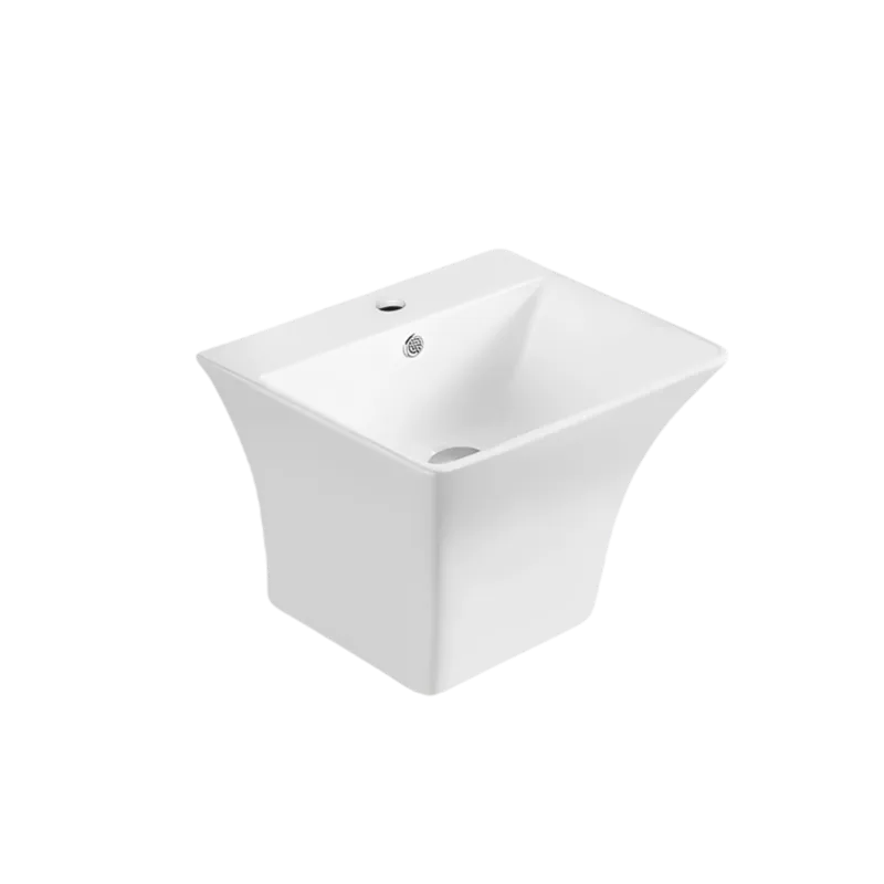 Wall Mounted Sink Bowl for Bathroom (Model T124007) — Bathroom Sinks — OTOL Sanitary Ware