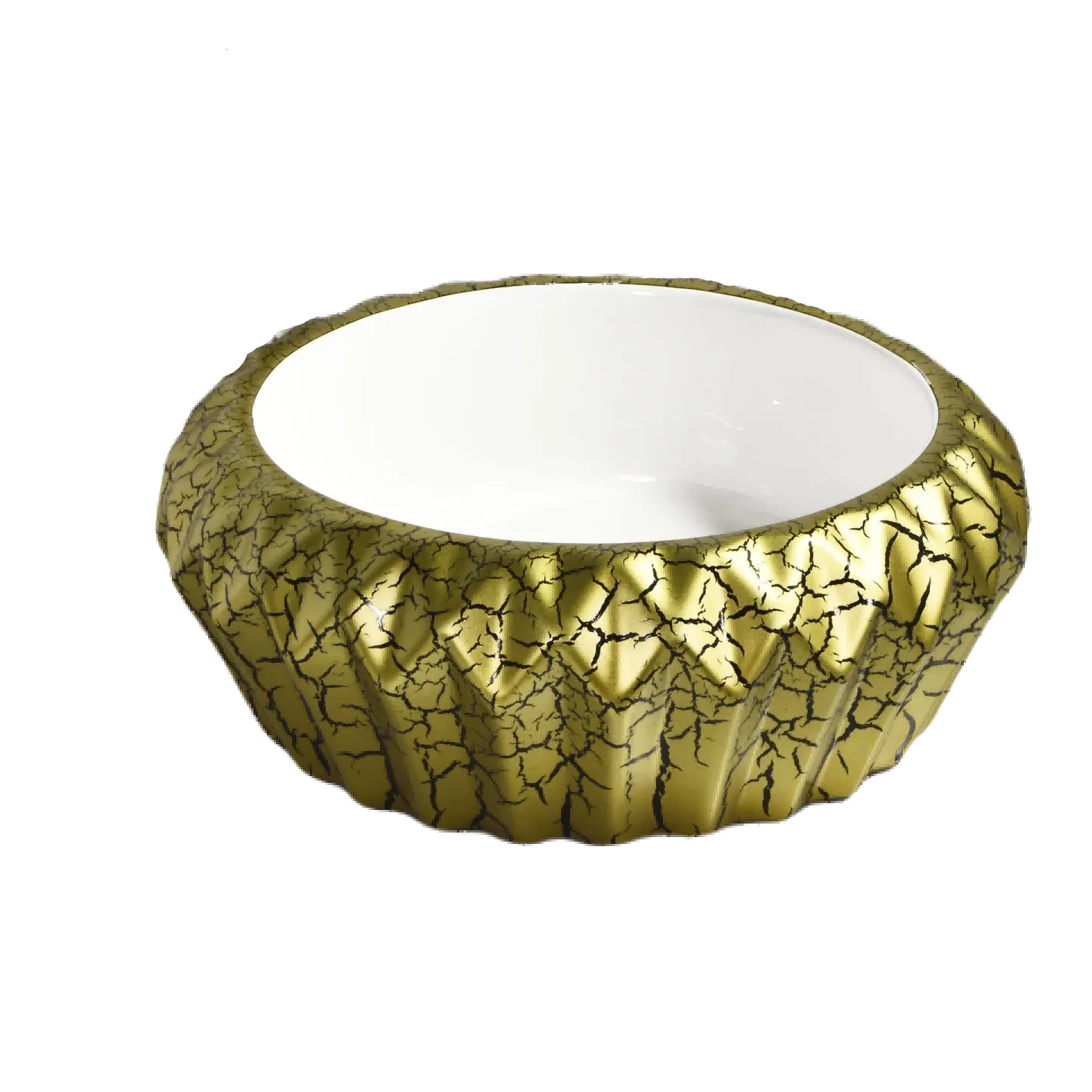 Round Above Counter Ceramic Basin (Model T128009) — Bathroom Sinks — OTOL Sanitary Ware
