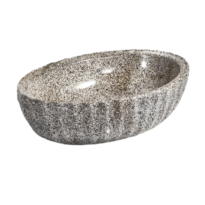 Oval Ceramic Bathroom Sink (Model T128018) — Bathroom Sinks — OTOL Sanitary Ware