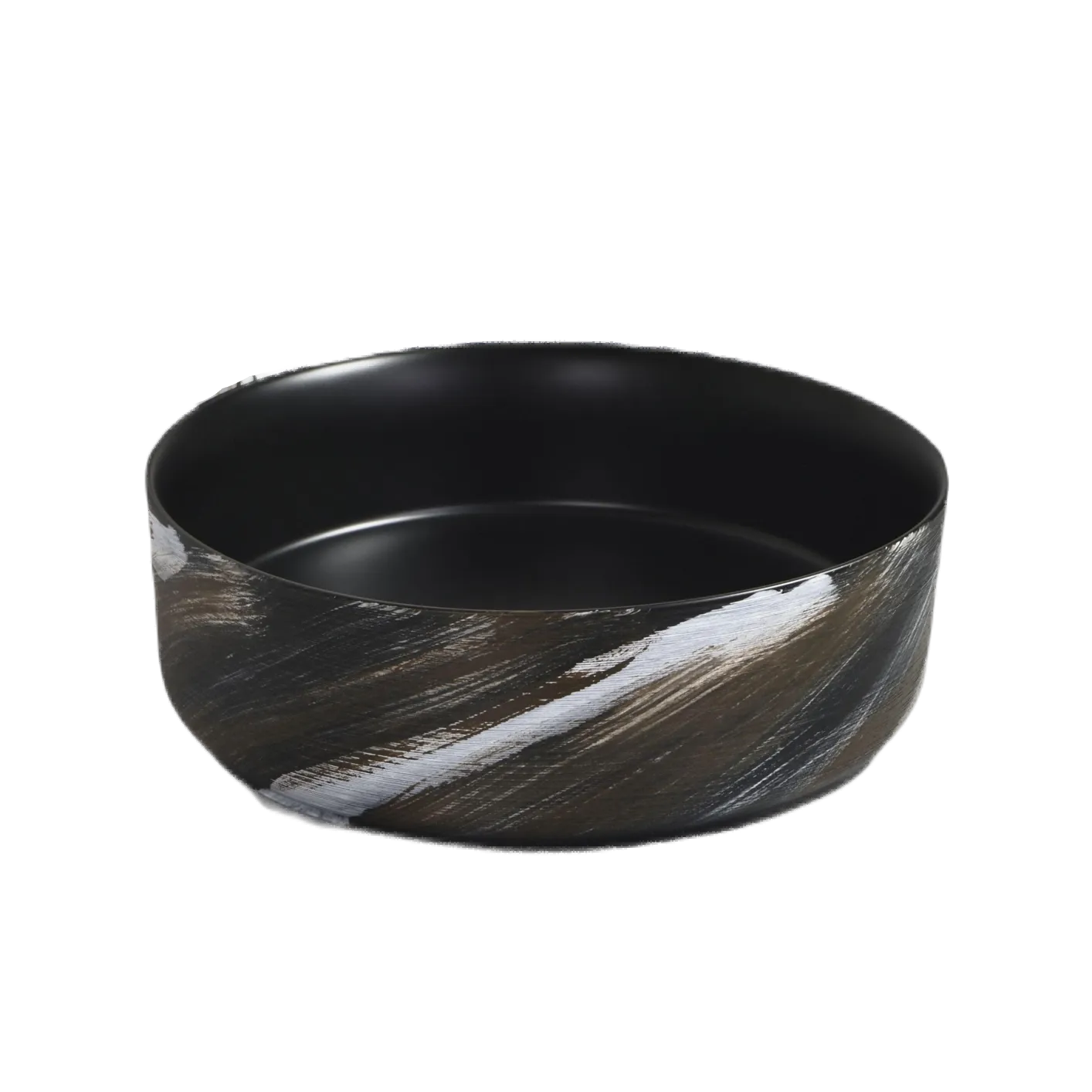 Round Hand Wash Above Counter Basin (Model T128031) — Bathroom Sinks — OTOL Sanitary Ware