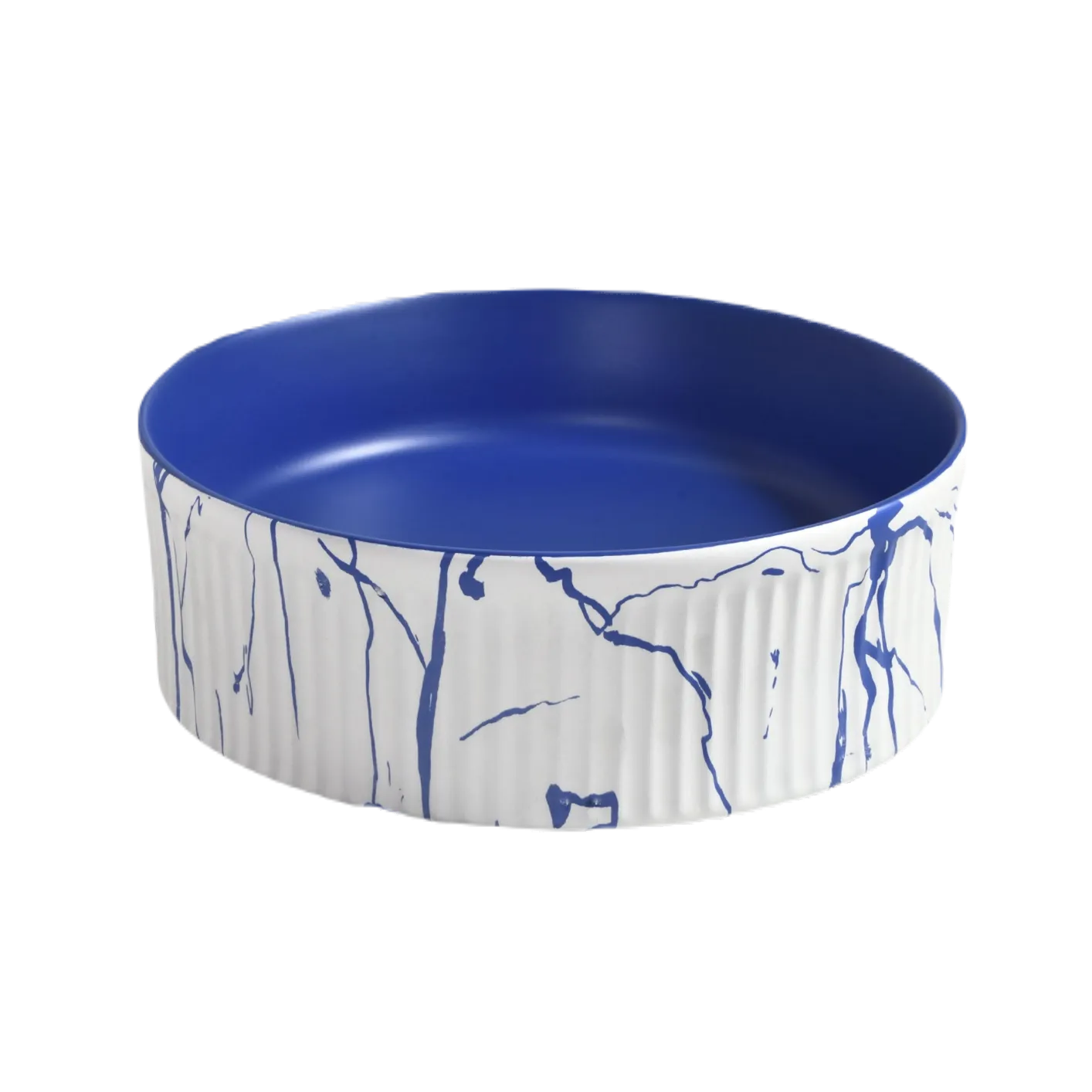 Round Ceramic Above Counter Basin (Model T128034) — Bathroom Sinks — OTOL Sanitary Ware