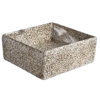 Square Porcelain Bathroom Sink (Model T128056) — Bathroom Sinks — OTOL Sanitary Ware
