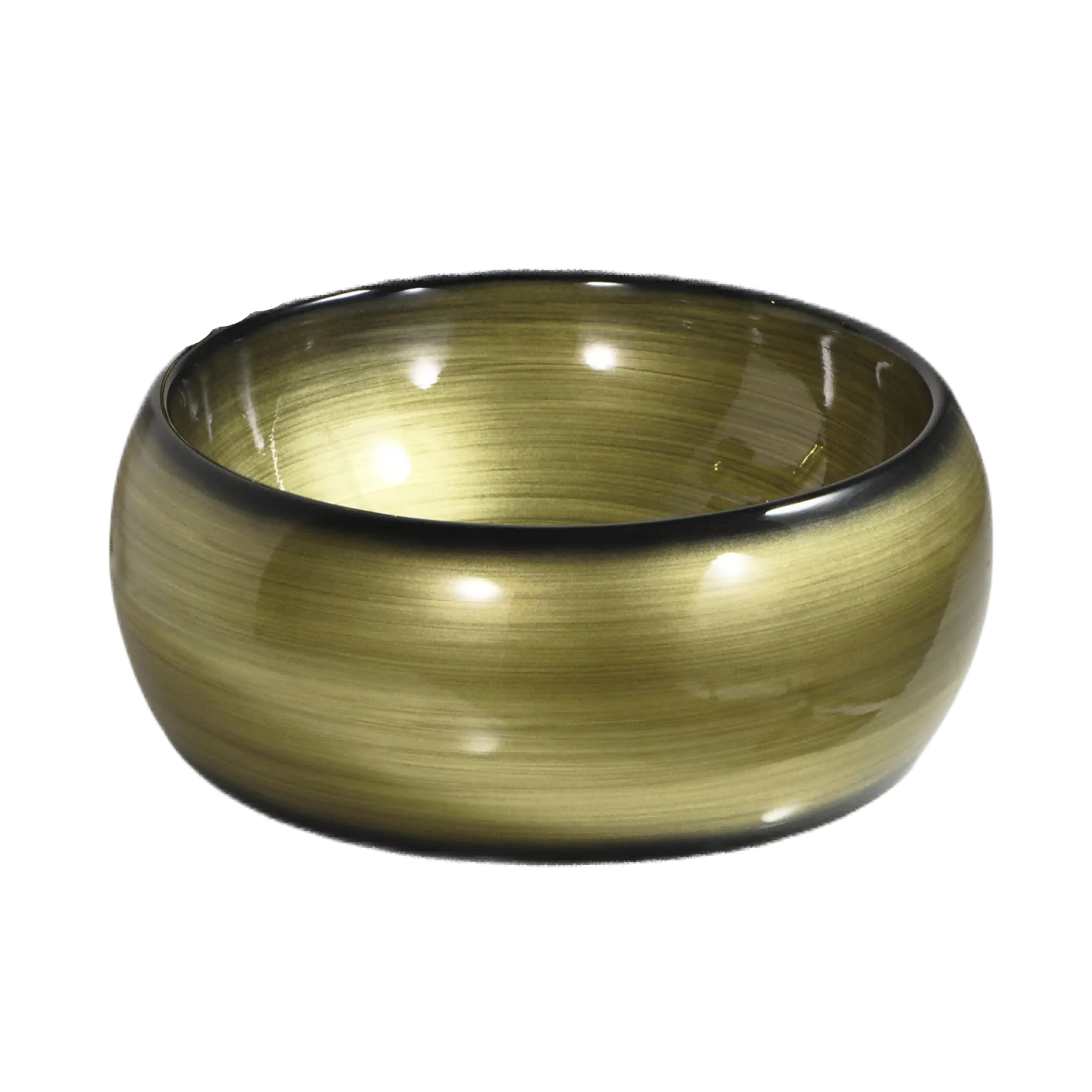 Round Porcelain Countertop Basin (Model T128064) — Bathroom Sinks — OTOL Sanitary Ware