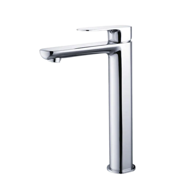Single Level Basin Mixer Tall Spout (Model T211006) — Bathroom Faucets — OTOL Sanitary Ware