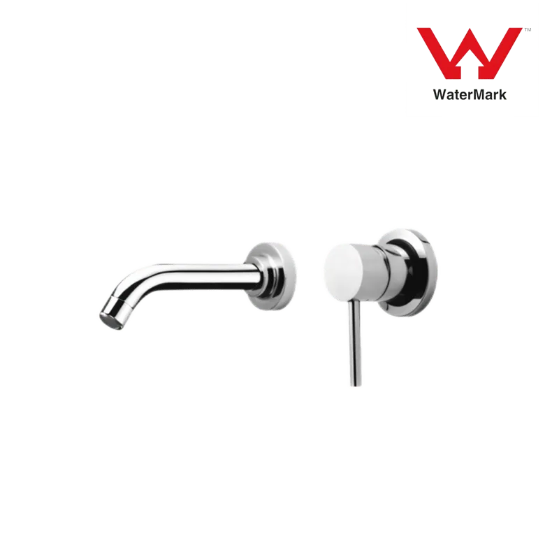 Single Level Bathroom Wall Mixer Taps (Model T211249) — Bathroom Faucets — OTOL Sanitary Ware