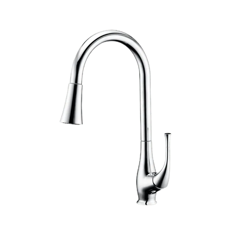Pull Down Spray Kitchen Faucets (Model T212067) — Kitchen Faucets — OTOL Sanitary Ware