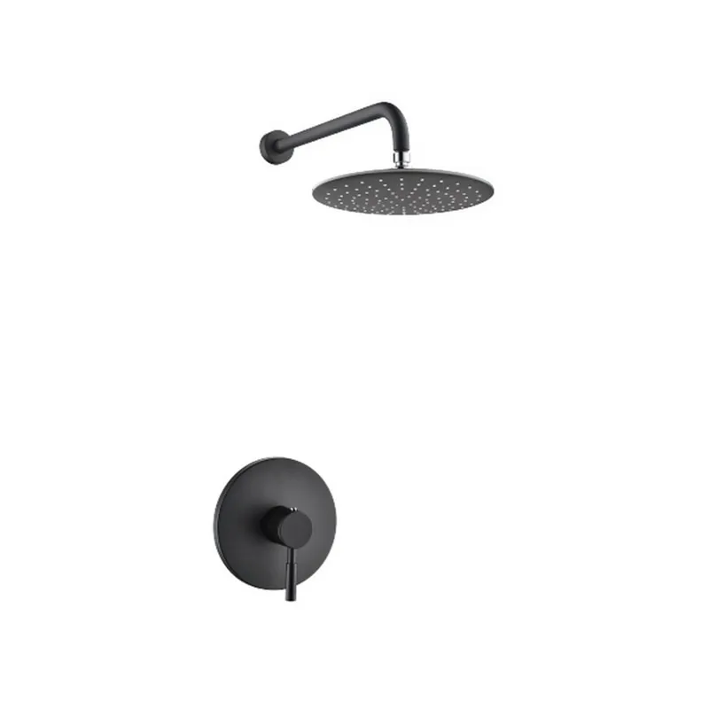 Bathroom Concealed Rainfall Shower Faucet Units (Model T214136) — Shower — OTOL Sanitary Ware