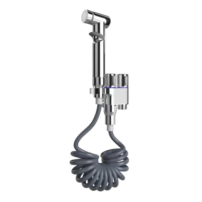 Bathroom Handheld Shattaf Valve Unit Set (Model T416001) — Bathroom Accessories — OTOL Sanitary Ware
