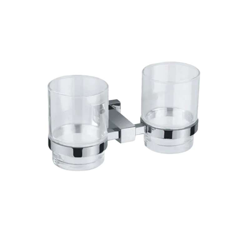 S3 Solid Brass Double Tumbler Holder (Model S3) — Bathroom Faucets — OTOL Sanitary Ware