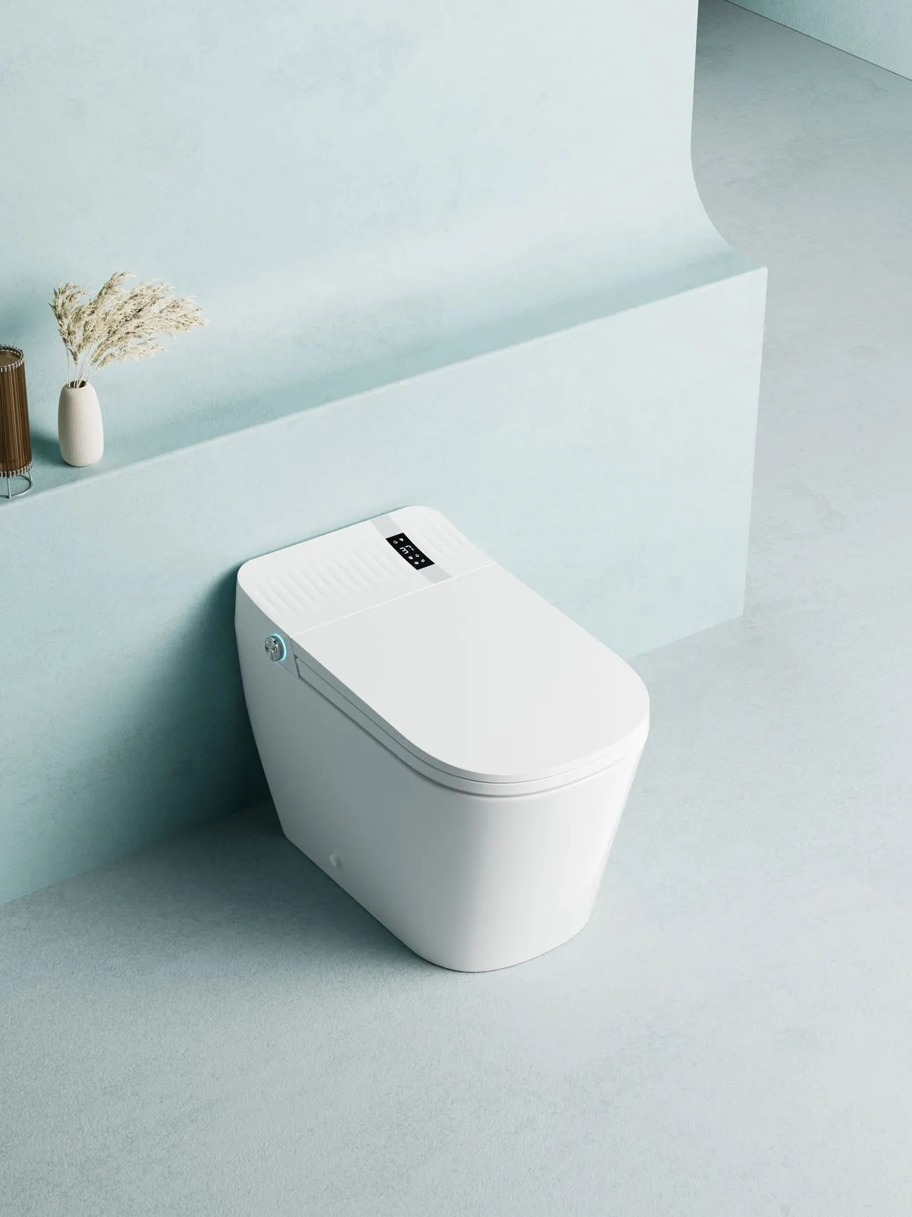 Modern One-Piece Smart Toilet (Model I6) — Bathroom Faucets — OTOL Sanitary Ware — view 6