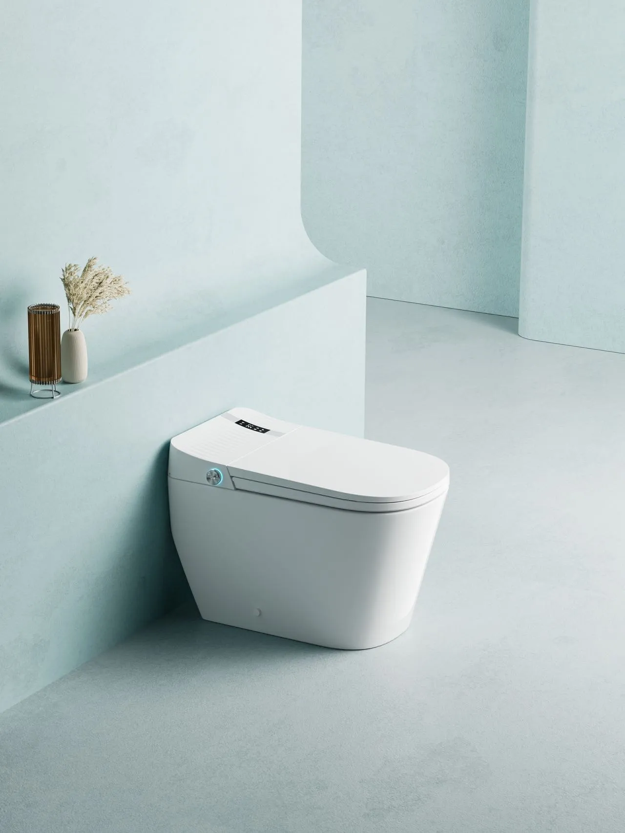 Modern One-Piece Smart Toilet (Model I6) — Bathroom Faucets — OTOL Sanitary Ware — view 9