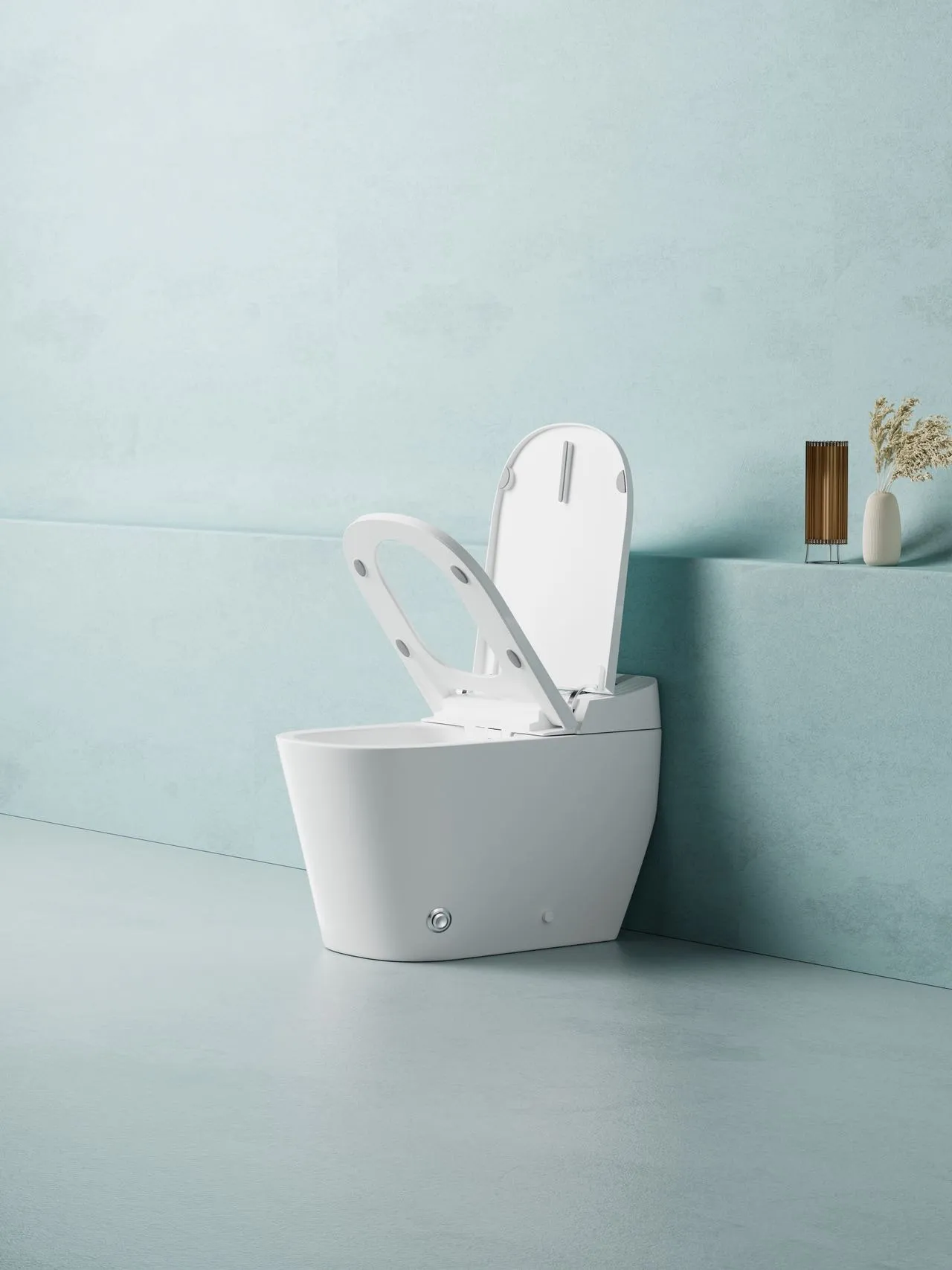 Modern One-Piece Smart Toilet (Model I6) — Bathroom Faucets — OTOL Sanitary Ware — view 10