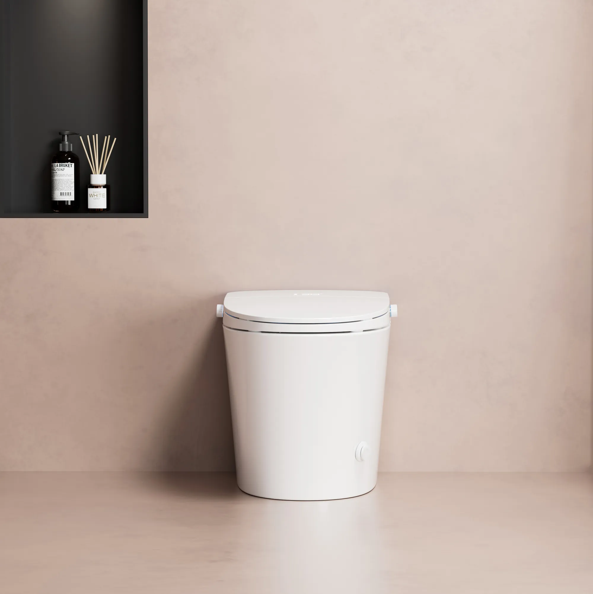 ADA Compliant Smart Toilet with Gentle Nightlight & Touchless Flush (Model V12) — Intelligent Toilet — OTOL Sanitary Ware — view 7