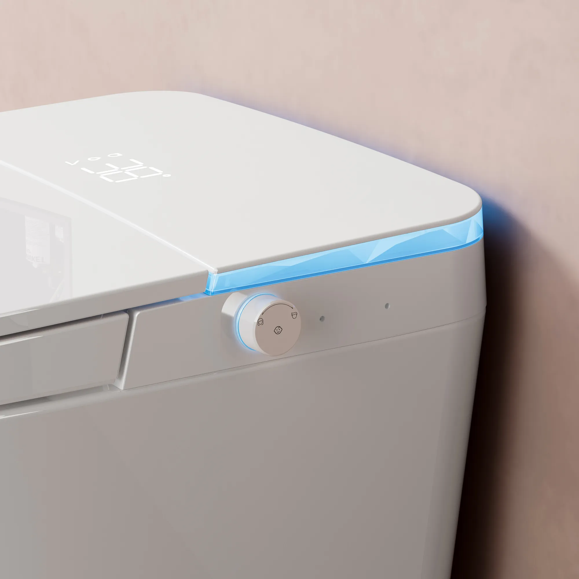 ADA Compliant Smart Toilet with Gentle Nightlight & Touchless Flush (Model V12) — Intelligent Toilet — OTOL Sanitary Ware — view 11