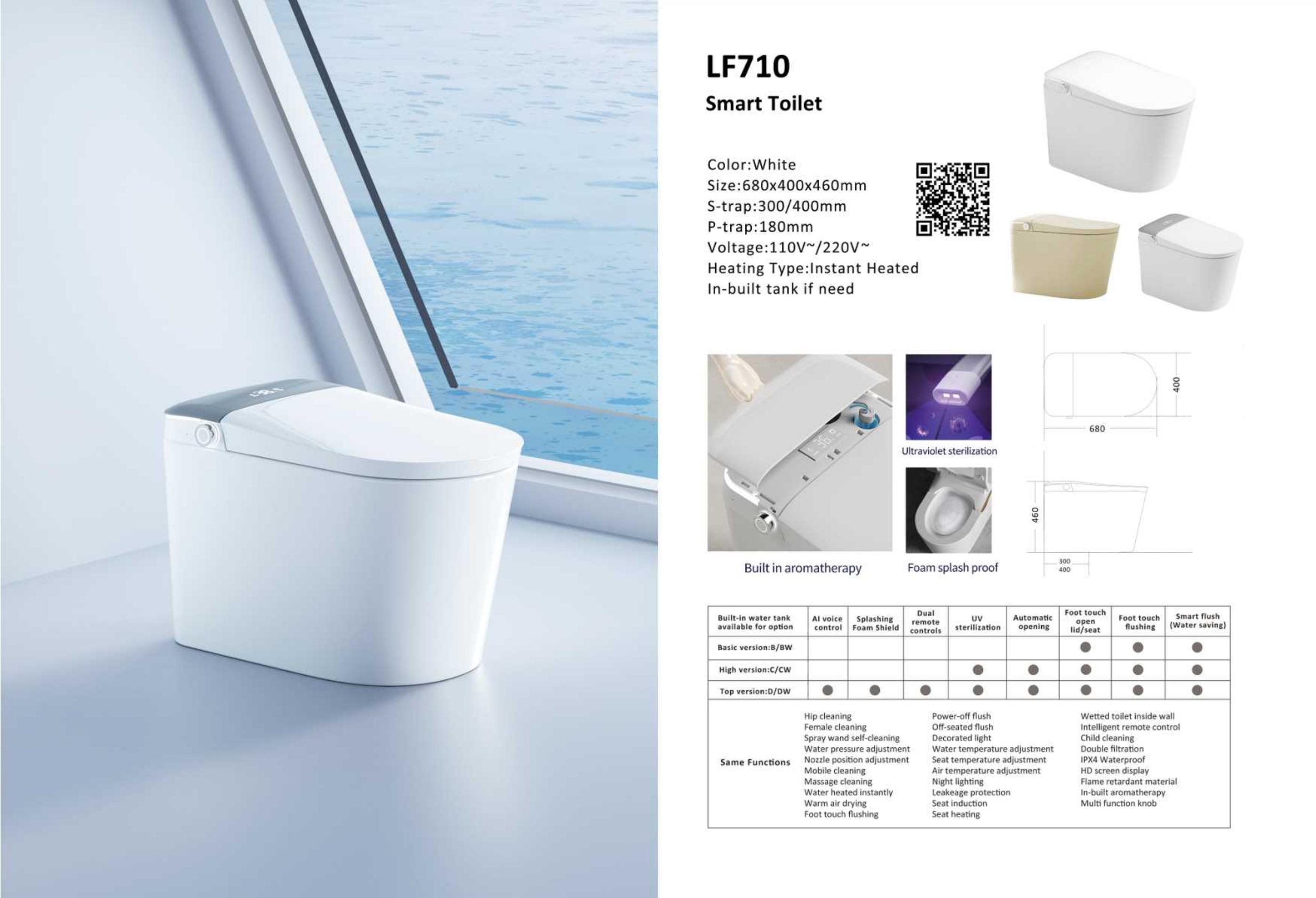 OTOL 710 Smart Toilet (WaterMark)