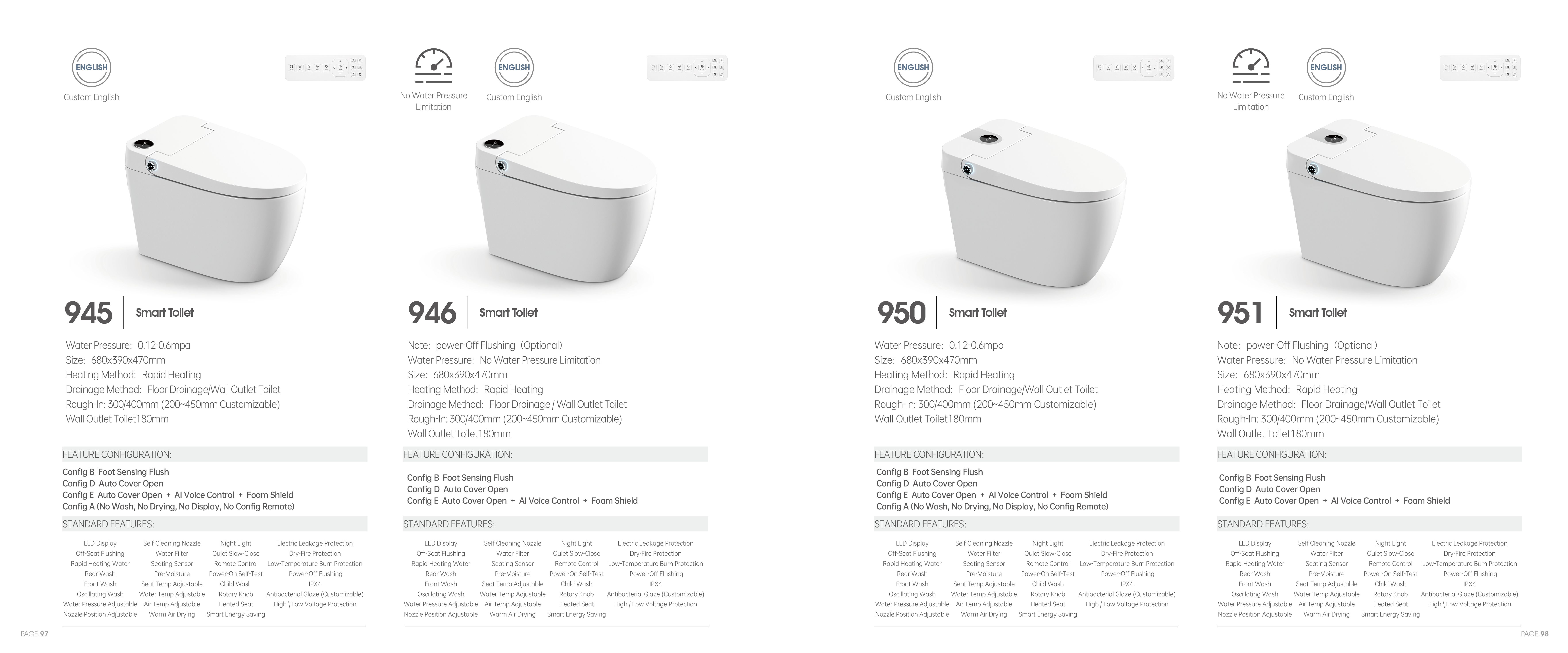 OTOL 950 Smart Toilet